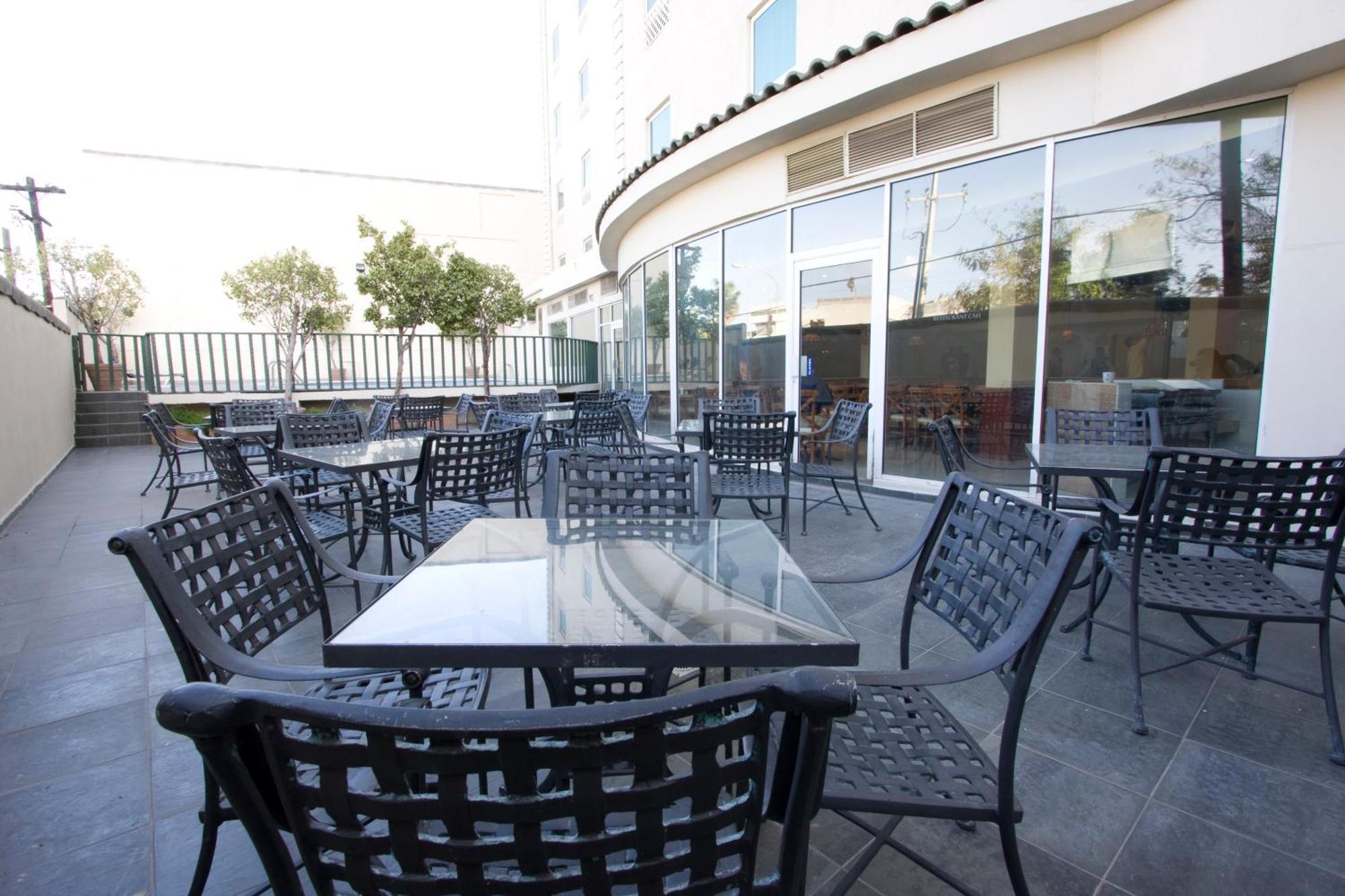 Antaris Galerias Hotel Монтерей Ресторант снимка